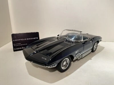AUTOART/UT 1:18 CHEVROLET CORVETTE MAKO SHARK DARK BLUE 21061 VERY RARE - Image 1 of 4