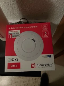 Rauchmelder von Electronics, Ei650, weiß, neu und OVP - Bild 1 von 1