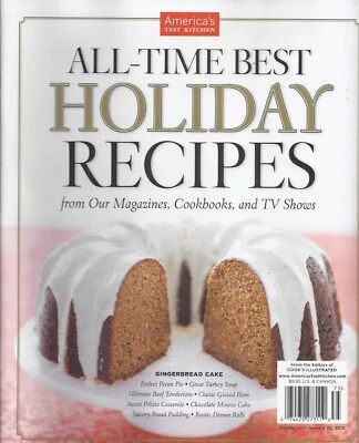 All Time Best Holiday Recipes Magazine Gingerbread Cake Pecan Pie Pudding 2011 - Image 1 of 4