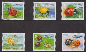 GB - ALDERNEY 2014 Ladybirds/Beatles Presentation Pack SG A508-A513 MNH INSECTS - Picture 1 of 7