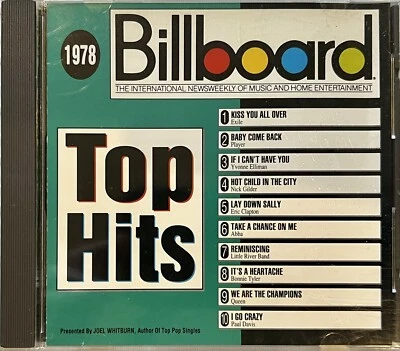 BILLBOARD TOP HITS: 1978 - V/A - Rhino CD - VG+ - Image 1 of 3
