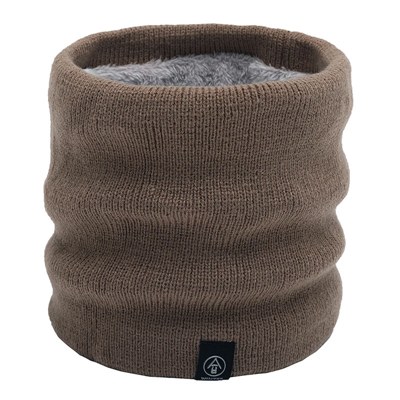 Unisex Calentador de Cuello Invierno Polar Forrado de Piel Cuello Polaina Cubierta Facial Máscara Protector⇘ Foto 1 de 4