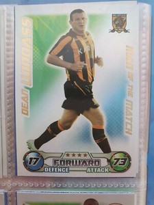 Topps MATCH ATTAX 2008/09 -DEAN WINDASS- Man Of The Match MINT