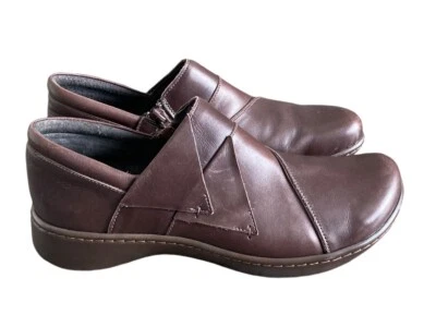 Mocasines sin cordones de cuero marrón Naot talla 11 Foto 1 de 4