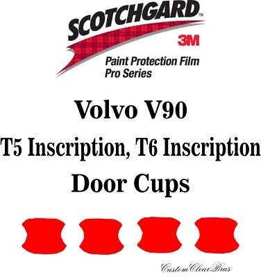 3M Scotchgard Paint Protection Pro Series 2020 2021 Volvo V90 T5/T6 Inscription - Image 1 of 3