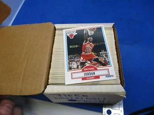 1990-91 Fleer Basketball Complete Set #1-198 Michael Jordan Larry Bird NBA NM - Picture 1 of 1