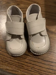 Baby Boy Tan Footmates Shoes, Size 4.5m - Picture 1 of 3