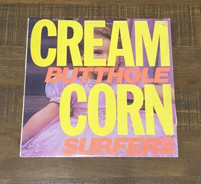 1985 BUTTHOLE SURFERS Cream Corn Vinyl 12" EP Touch and Go Records T&G#14 Foto 1 de 4