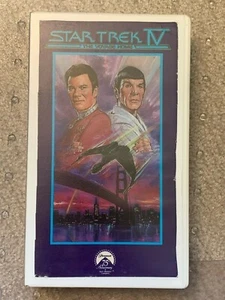 Star Trek IV - The Voyage Home VHS (non-rental in rental style case) - Picture 1 of 2