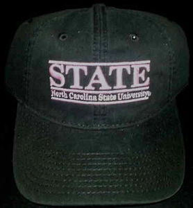 The Game Hat Baseball Cap Black Pink North Carolina State University Girl NWT - Picture 1 of 3