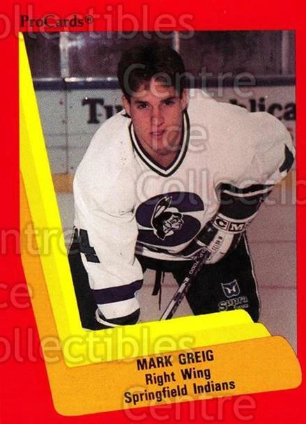 1990-91 ProCards AHL IHL #180 Mark Greig - Image 1 of 1