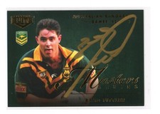 2022 Elite Brad Fittler (Australia) MASTERS Signature NRL Card MSS1/3 # 090/110