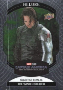 2022 UD Marvel Allure Sebastian Stan as The Winter Soldier #28 - Picture 1 of 2