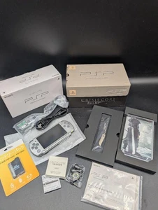 PSP 2000 Crisis Core Final Fantasy VII Limited Edition Console Collectible Rare - Picture 1 of 11