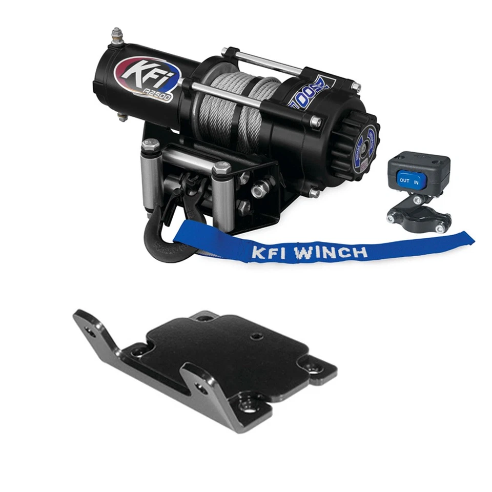 2500 lb KFI Winch Combo Kit (M1) For 2004-2006 Yamaha Bruin 350 2x4, 4x4 - Image 1 of 4