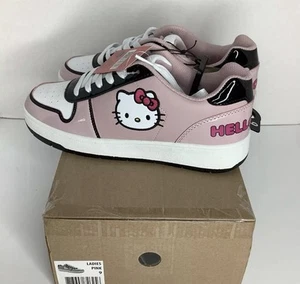 Hello Kitty by Sanrio Women's Pink Casual Court Sneakers Size 9 - Picture 1 of 7