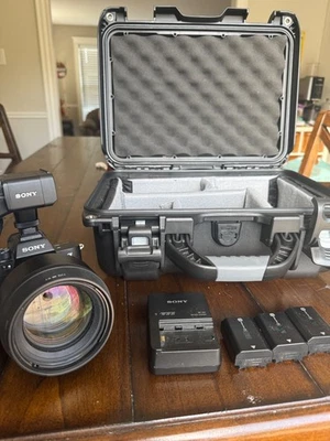 Sony A7siii + 85 мм 1.4 объектив + микрофон Sony - Изображение 1 из 2