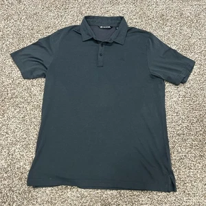 Camisa polo Travis Mathew para hombre grande manga corta negra golf - Imagen 1 de 9