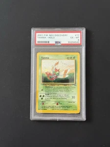 Yanks Holo - 17/75 - Neo Discovery Vintage WOTC Pokémon Card - PSA 6 - Picture 1 of 2