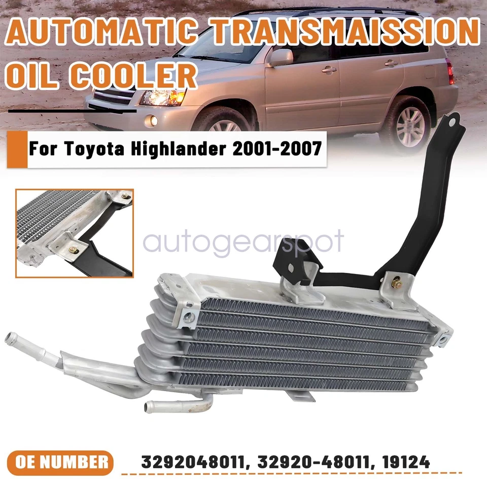 FIT Toyota Highlander 2001-2007 NEW Transmission Oil Cooler 3292048011 2.4/3.3L - Image 1 of 4