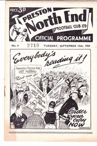 1959 1960 Preston v Burnley Burnley Championship season # - Picture 1 of 2