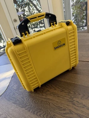 Shogun Hard Camera Case Bright Yellow, Excellent Condition (Missing Foam Insert) - Image 1 of 4