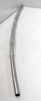 Barra de Cortina de Ducha Curvada Chrsouly 47" Barra Curvada Ajustable Níquel Pulido Foto 1 de 4