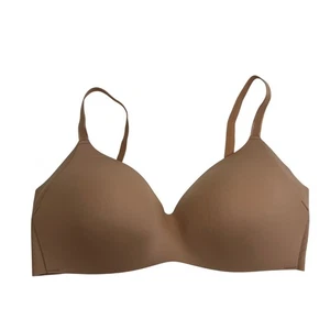 Knix WingWoman Contour BH ohne Bügel Größe 5 Komfort glatt Alltag Ausschnitt hellbraun 5 - Bild 1 von 8