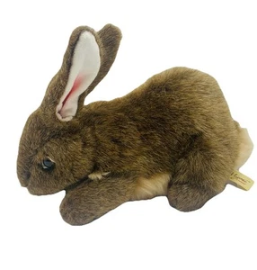 Miyoni von Aurora Hase 10 Zoll Plüschhase braun realistisches Stofftier Stofftier - Bild 1 von 12