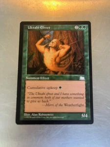 Uktabi Efreet LP Weatherlight Vintage Magic Cards, COMBINED SHIPPING - Picture 1 of 2