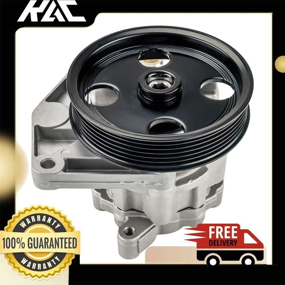 Bomba de direção hidráulica com polia compatível com 2010 2011 Mercedes Benz E350 3.5L 21541 - Imagem 1 de 4