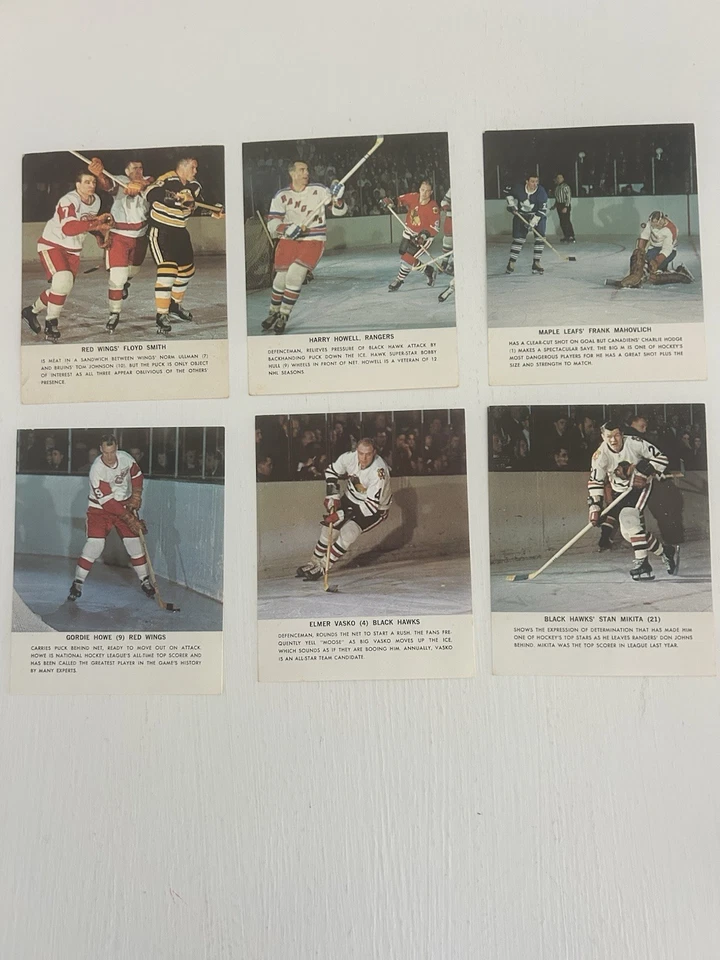 (35) Toronto Star Cards W/ Holders Howe, Hull, Plante & More - Image 1 of 4