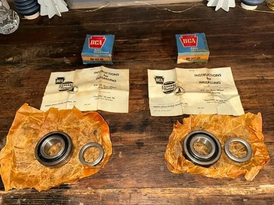 NOS BCA 1955-1956 Chevrolet Bel Air Nomad 150 210 Corvette Rear Wheel Bearings - Изображение 1 из 4