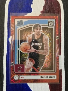 Kel'el Ware RC- Red Scope Rated Rookie- 2024-25 Panini Optic NBA- Trailblazers - Picture 1 of 2