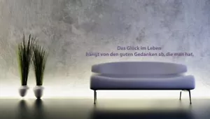 Wandaufkleber Zitate Sprüche Wandtattoo Deko 120cm f008 - Bild 1 von 1