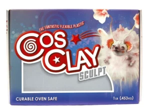 Cosclay Sculpt - grigio morbido - argilla polimerica flessibile (astuccio da 6 libbre) - Foto 1 di 2