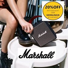 Marshall Stockwell II Portable Bluetooth Speaker - 20 Hr battery Life (Black) 