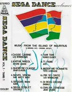 Various Sega Dance Volume 1 Music From Island Of Mauritius CASSETTE ALBUM World - Picture 1 of 5