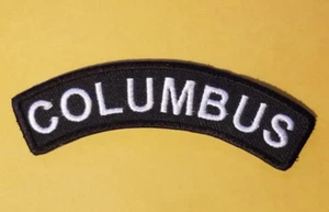 Parche basculante bordado COLUMBUS, OHIO * .75X4" - Imagen 1 de 2