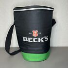 Becks Beer Soft Sided Insulated Cylinder Carrying Cooler