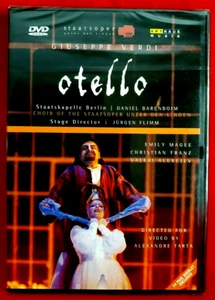 Otello by Giuseppe Verdi 2001 DVD NEW Live from the Statssoper Berlin 2001 - Imagen 1 de 5