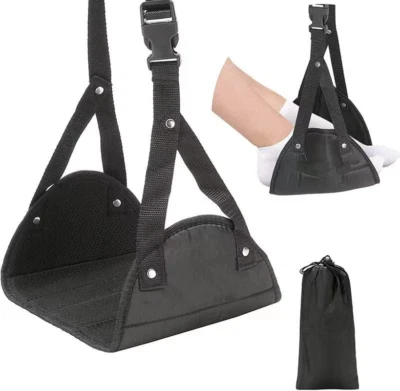 Portable Footrest Ergonomic Adjustable Flight Footrest for Relaxing Your Feet... - image 1 of 4