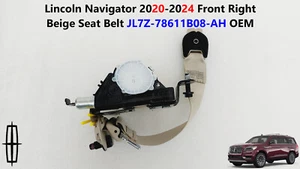 Lincoln Navigator 2020-2024 Front Right Beige Seat Belt JL7Z-78611B08-AH - Picture 1 of 7