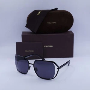 Gafas de sol Tom Ford FT1092 01A negras brillantes/humo 60-18-120 nuevas auténticas - Imagen 1 de 6