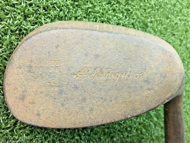 A.G. Spalding Bros. Symetric Set Mild Steel 11 Putter RH Leather