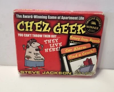 Jogo de cartas CHEZ GEEK Steve Jackson 1329 - Imagem 1 de 2