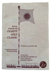 Charity Golf Classic Portrush 1994 Signed By Norman Wisdom & Many More - Picture 1 of 10