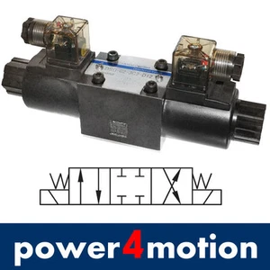 4/3 Wegeventil Magnetventil 12V, Hydraulik, NG06 Cetop3 P-T-A-B geschlossen - Bild 1 von 5