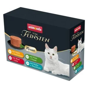 Animonda Katzenfutter Nassfutter Vom Feinsten Mousse Adult Mixpaket 12 x 85 g - Bild 1 von 1
