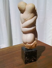 Sculpture *lovers Embrace* (c) 1971 Peggy Mach Alva Museum Replica 13.25"